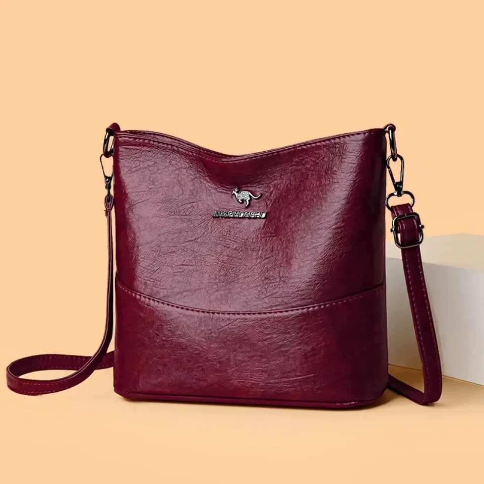 Luxury Bags In Japan - Мягкая женская сумка через плечо из