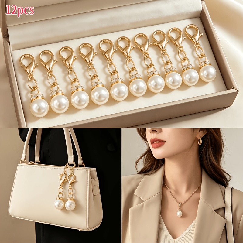 Luxury Bags And Shoes - Набор из 12 роскошных подвесок-карабинов со