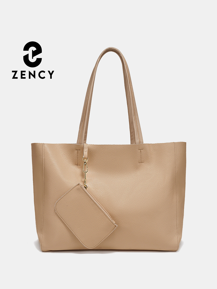 Luxury Bags Big - Большая сумка-тоут Zency из натуральной кожи,
