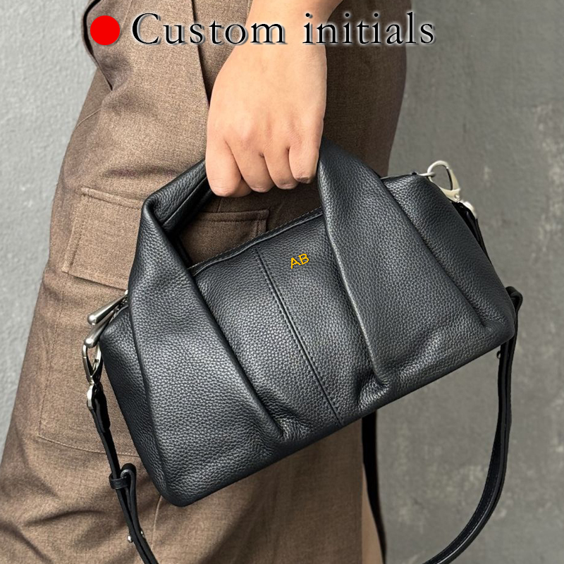 Luxury Bags In Japan - Кожаные сумки-подушки с инициалами на заказ