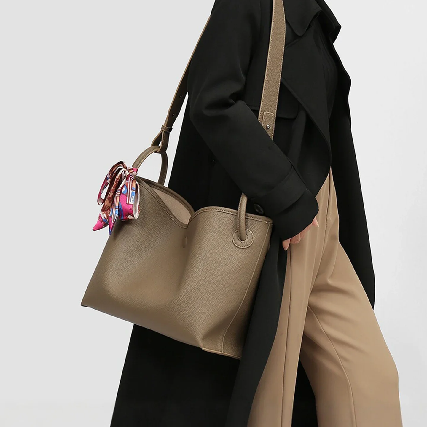 Luxury Bags China - Легкая роскошная женская сумка-тоут из искусственной