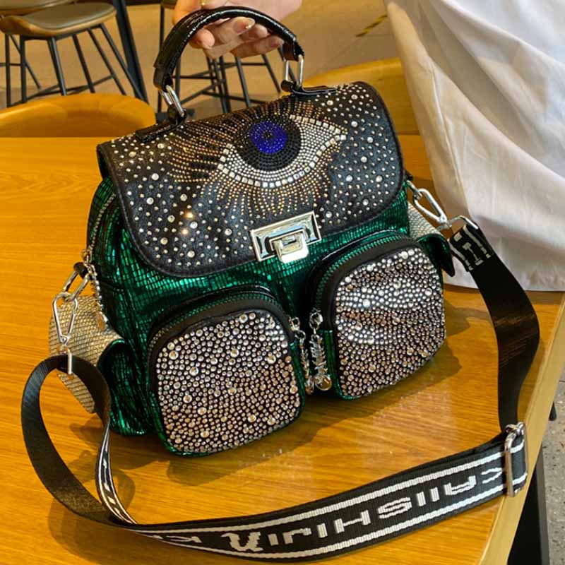Luxury Bags Big - Модный женский рюкзак, вместительная сумка на