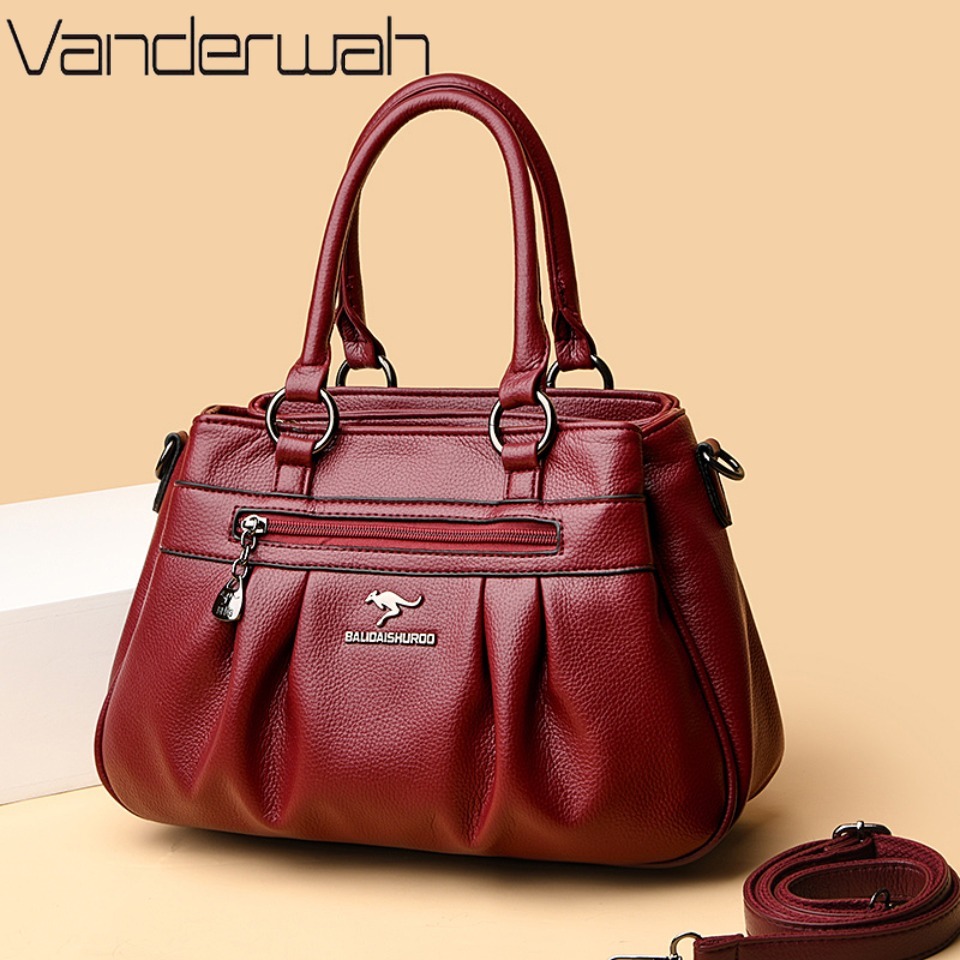 Luxury Bags Big - Трехслойная роскошная повседневная женская сумка-тоут Высококачественная