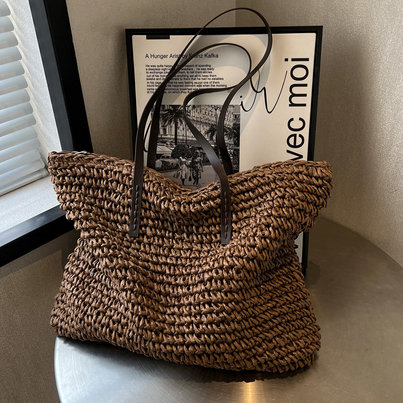 Соломенные тканые сумки-тоут,  – обзор и цена Luxury Bags Big