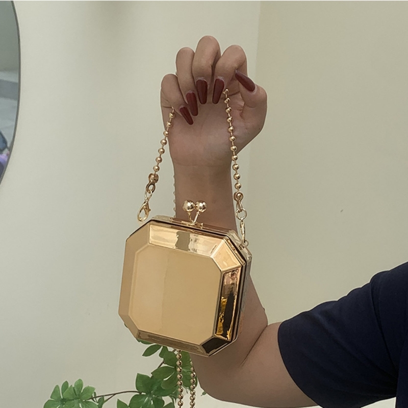 Роскошный золотистый вечерний  – обзор и цена Luxury Bags Shopping