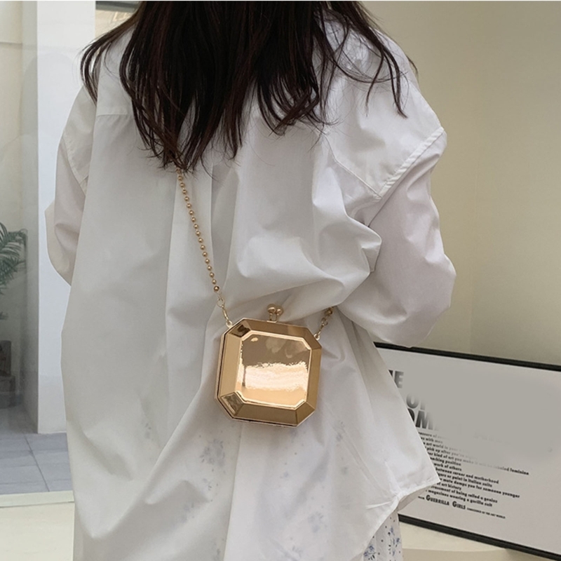 Роскошный золотистый вечерний  – обзор и цена Luxury Bags Shopping