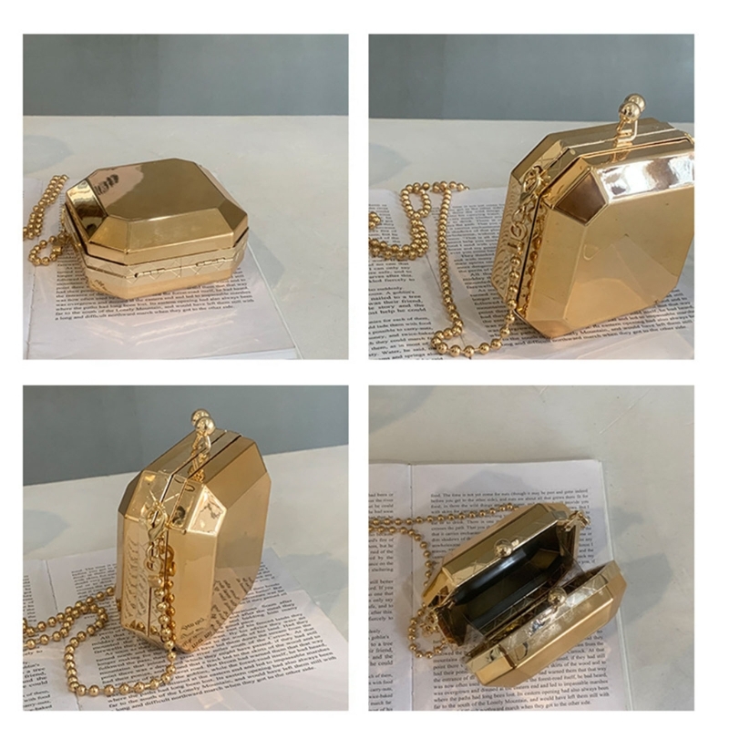 Роскошный золотистый вечерний  – обзор и цена Luxury Bags Shopping
